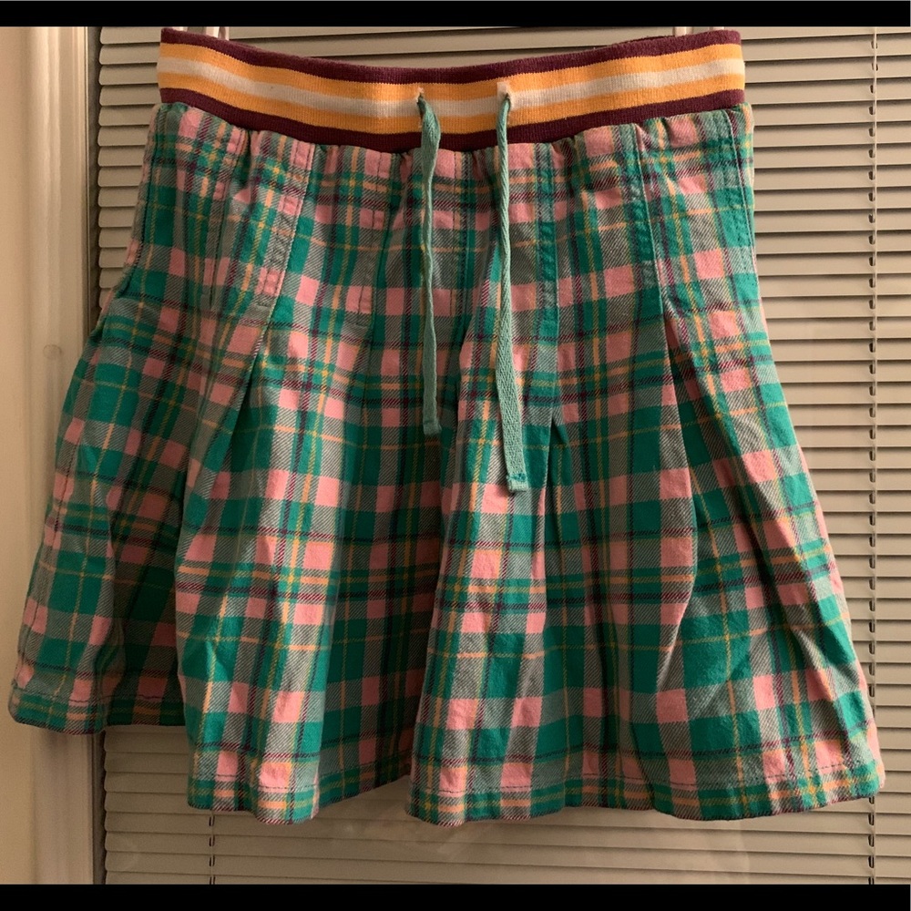 SALE Mini Boden Plaid Skirt